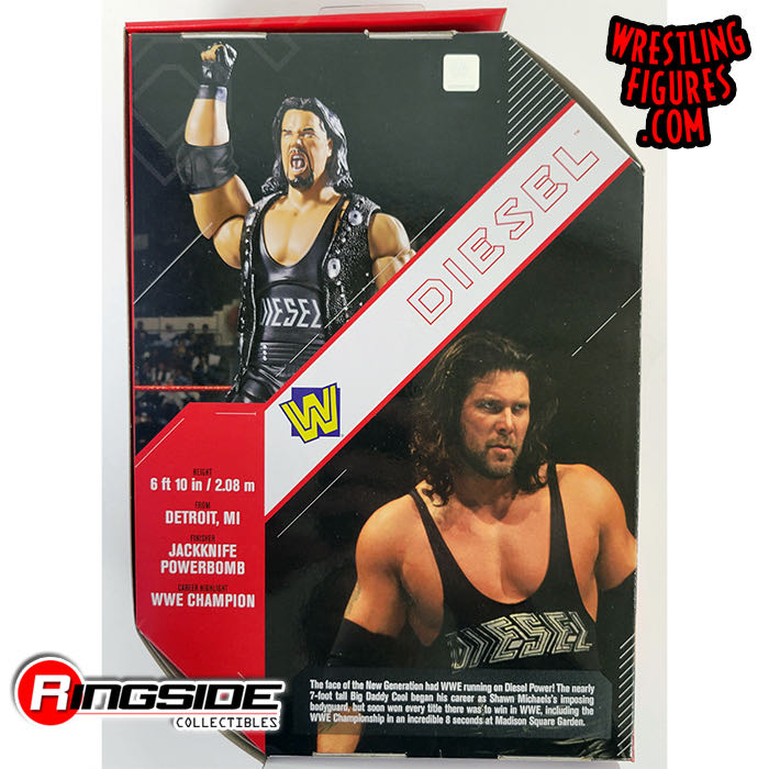 Diesel - Mattel (WWE Mattel Creations Exclusive) action figure collectible [Barcode 887961273779] - Main Image 4