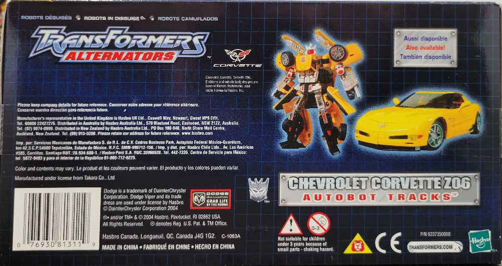 Dead End 2nd Boxed - Hasbro (Alternators) action figure collectible - Main Image 4