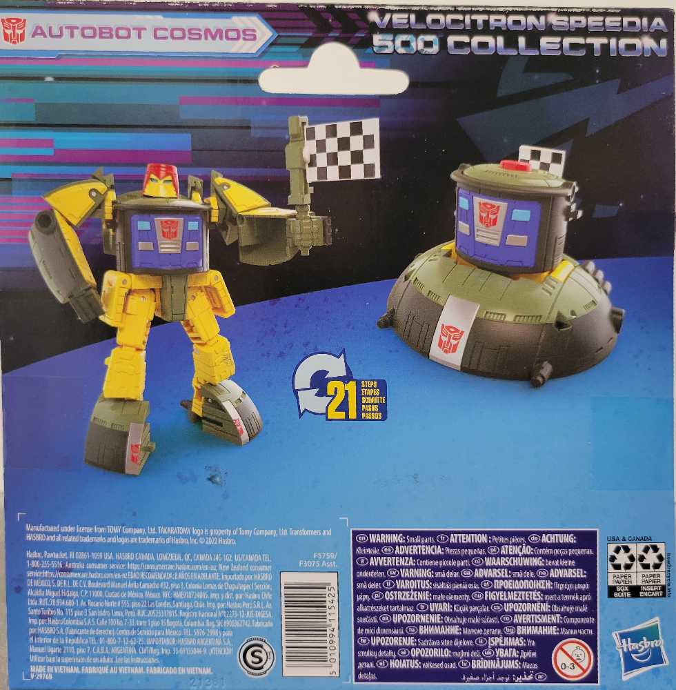 Cosmos - Hasbro (Legacy Velocitron Speedia 500 Collection) action figure collectible - Main Image 4