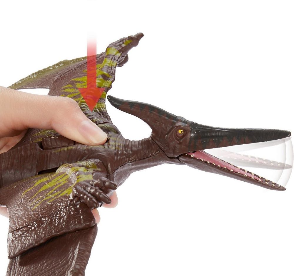 Pteranodon - Mattel (JW Primal Attack) action figure collectible [Barcode 887961814408] - Main Image 3
