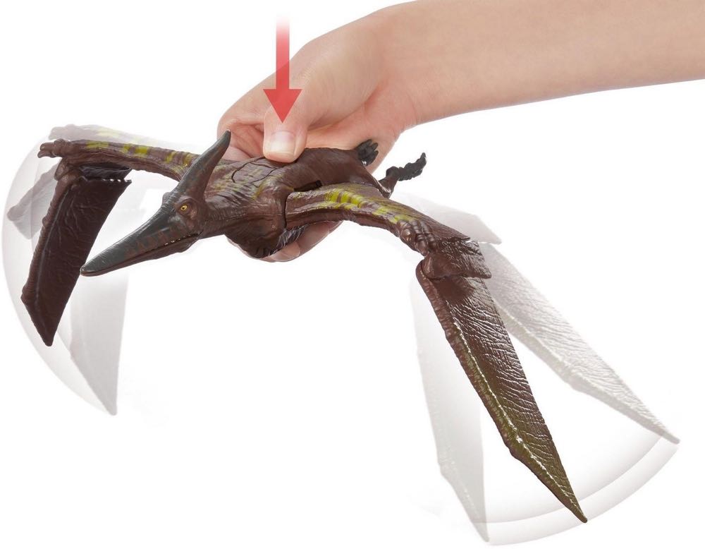 Pteranodon - Mattel (JW Primal Attack) action figure collectible [Barcode 887961814408] - Main Image 4
