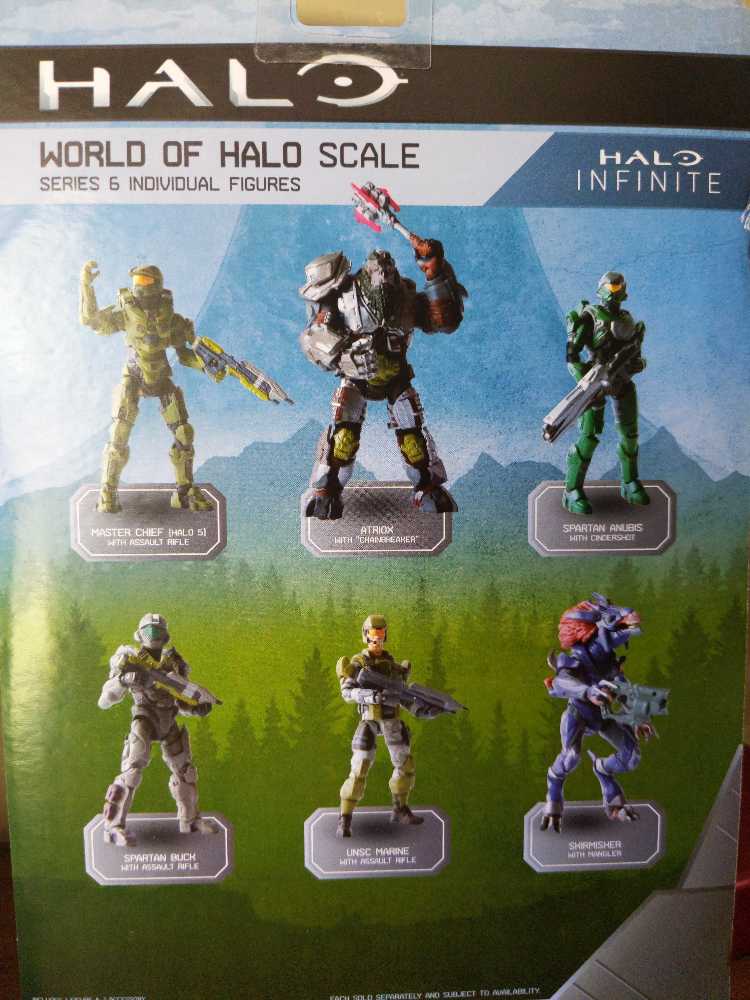 Halo - Spartan Buck  - Jazwares (New World Of Halo Infinite Series Wave 6) action figure collectible [Barcode 191726393115] - Main Image 2