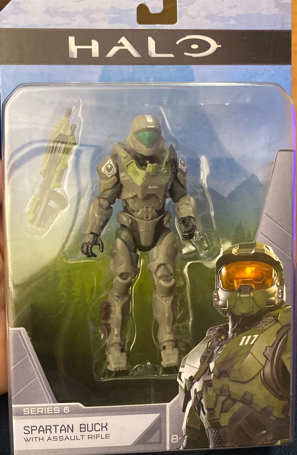 Halo - Spartan Buck  - Jazwares (New World Of Halo Infinite Series Wave 6) action figure collectible [Barcode 191726393115] - Main Image 3