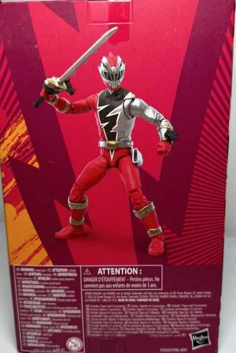 Dino Fury Red Ranger - Hasbro (PR Dino Fury) action figure collectible [Barcode 195166170848] - Main Image 3