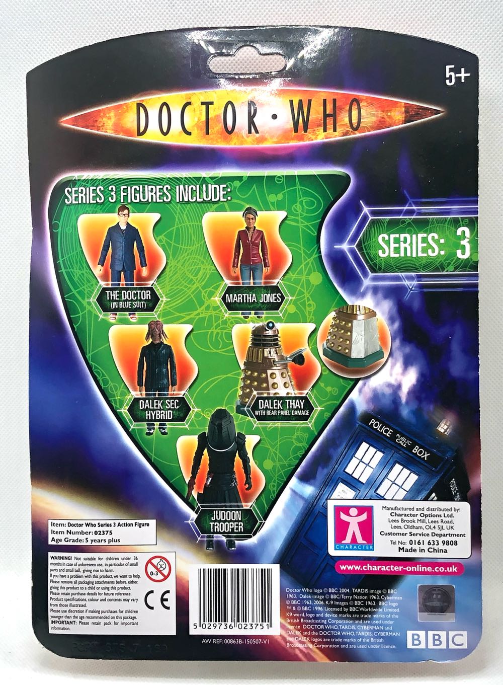 (S3) Novice Ham - Character Options (Doctor Who) (Doctor Who) action figure collectible - Main Image 2