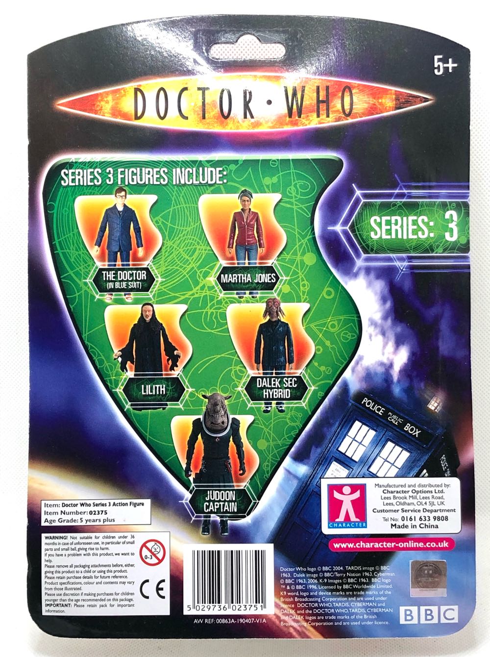 (S3) The Doctor - Character Options (Doctor Who) (Doctor Who) action figure collectible - Main Image 2