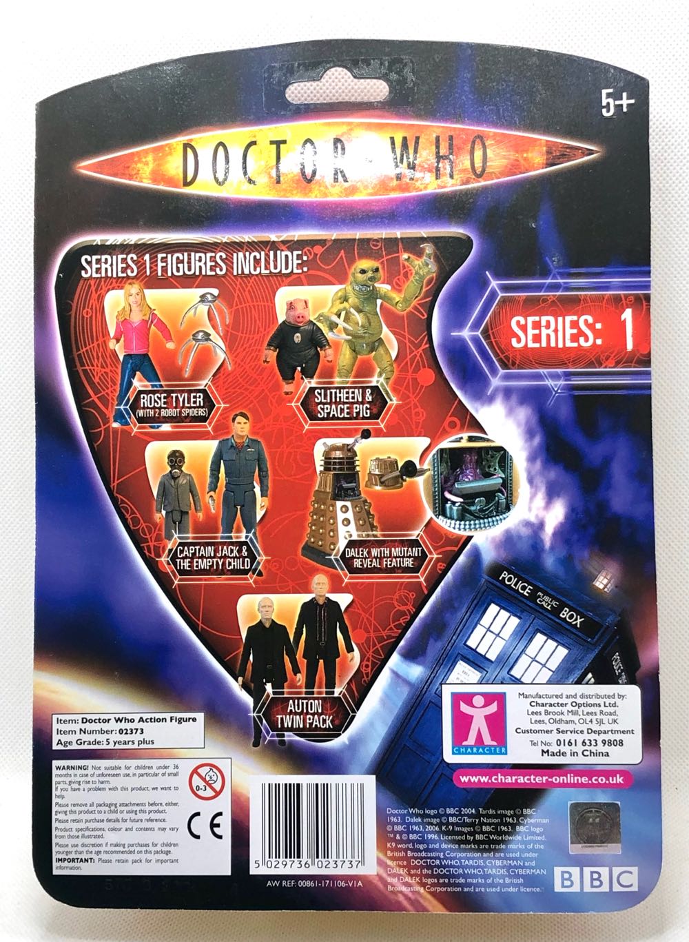 (S1) Captain Jack &. The Empty Child - Character Options (Doctor Who) (Doctor Who) action figure collectible - Main Image 2