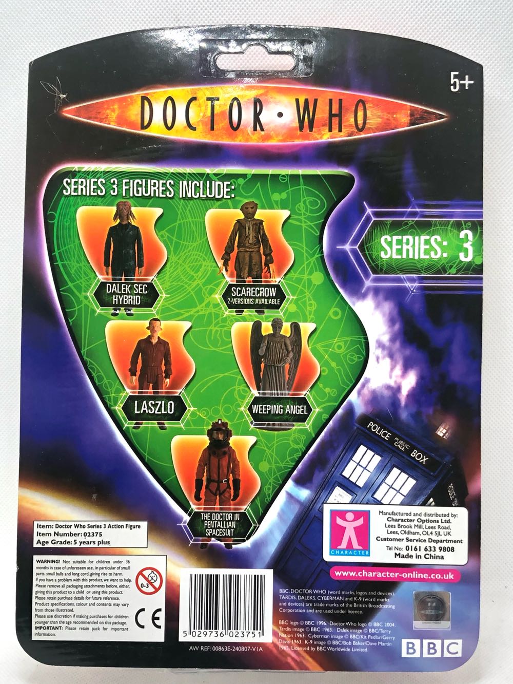 (S3) The Master - Character Options (Doctor Who) (Doctor Who) action figure collectible - Main Image 2