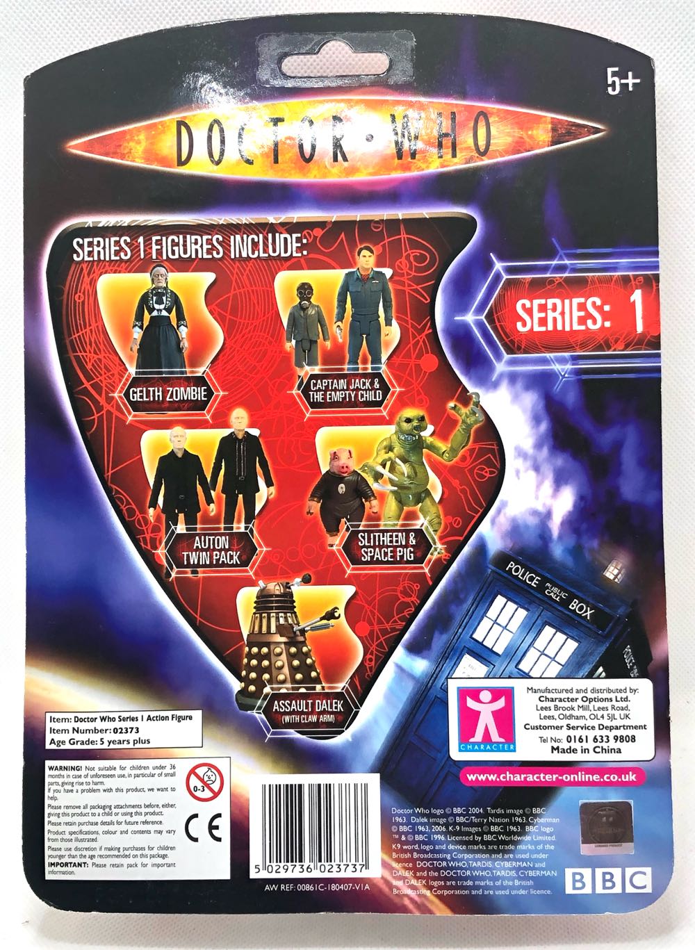 (S1) The 9th Doctor - Character Options (Doctor Who) (Doctor Who) action figure collectible - Main Image 2