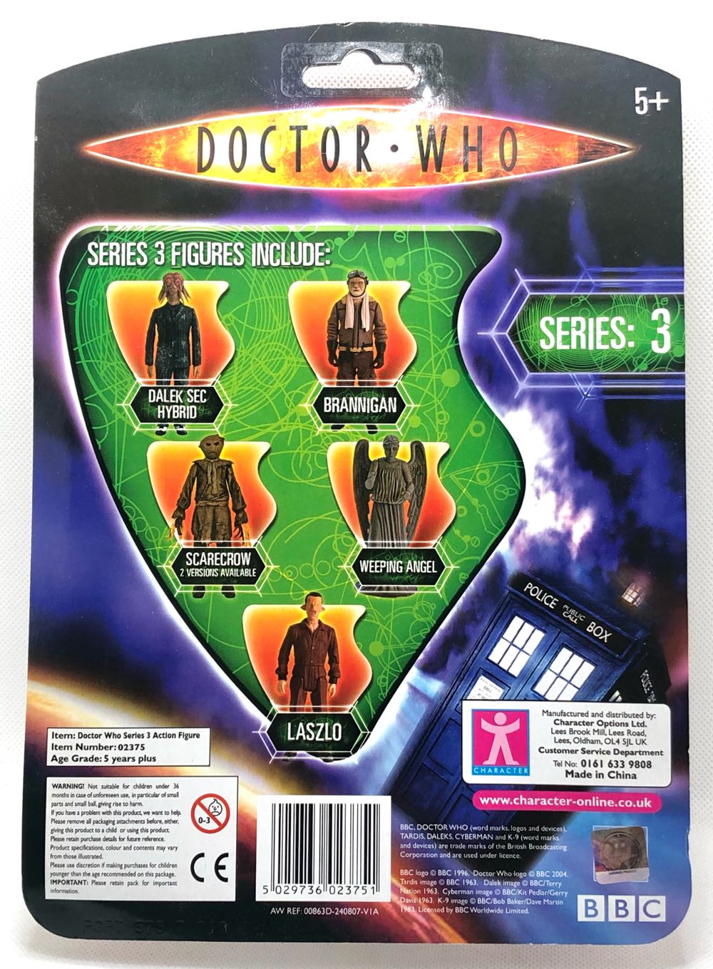 Laszlo - Character Options (Doctor Who) action figure collectible - Main Image 2