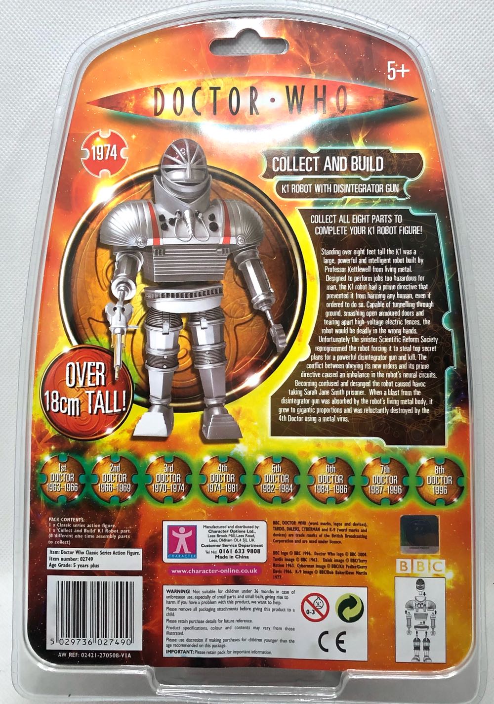 (K1) Zygon (With Skarasen Racall Unit) - Character Options (Doctor Who) (Doctor Who) action figure collectible - Main Image 2