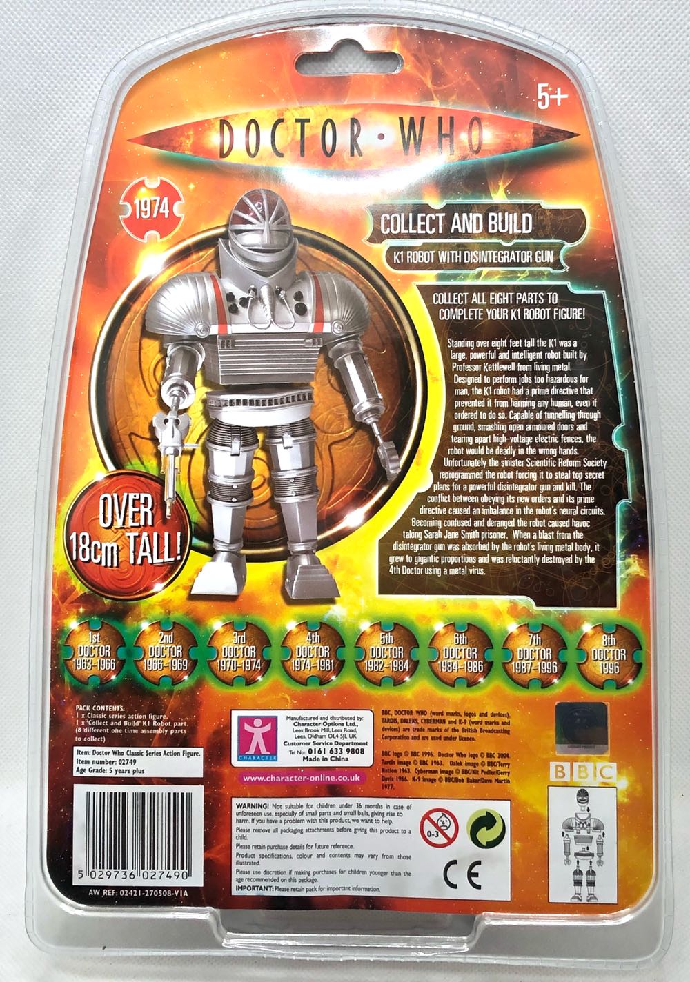 (K1) Magnus Greel & Mr. Sin - Character Options (Doctor Who) (Doctor Who) action figure collectible - Main Image 2