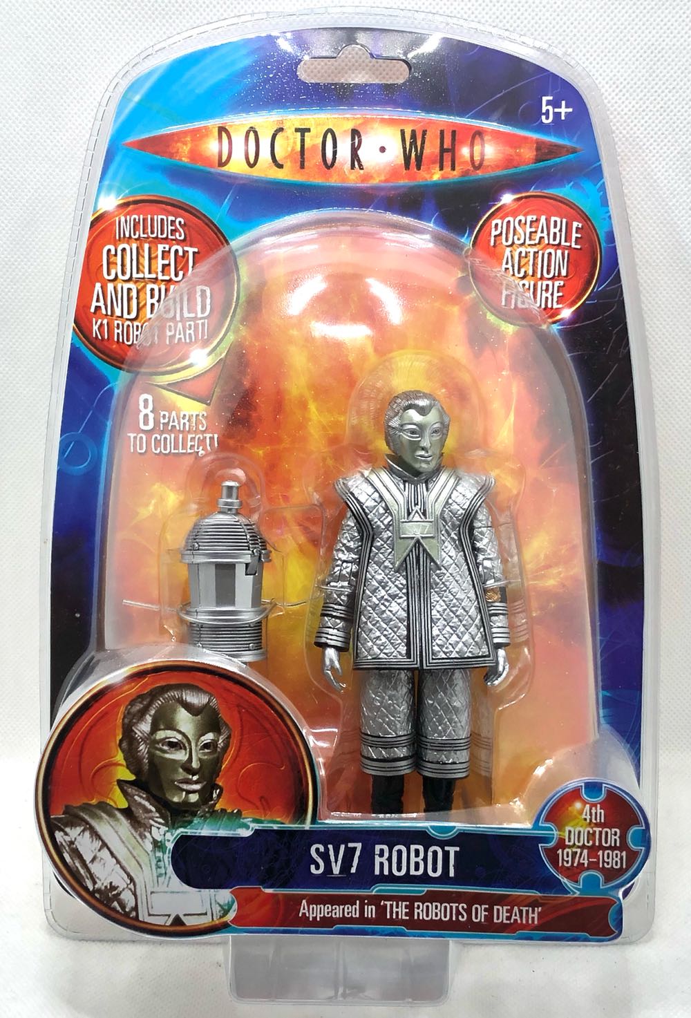 (K1) SV7 Robot - Character Options (Doctor Who) (Doctor Who) action figure collectible - Main Image 1