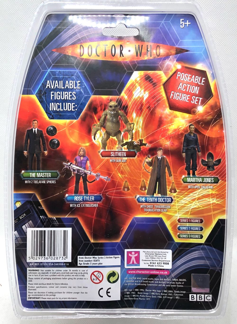 (S2) Chip & Destroyed Lady Cassandra - Character Options (Doctor Who) (Doctor Who) action figure collectible - Main Image 2