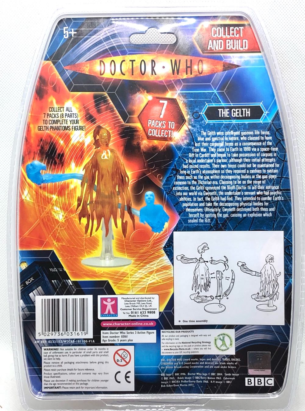 (S3) The Tenth Doctor (Aged & Ancient) - Character Options (Doctor Who) (Doctor Who) action figure collectible - Main Image 2