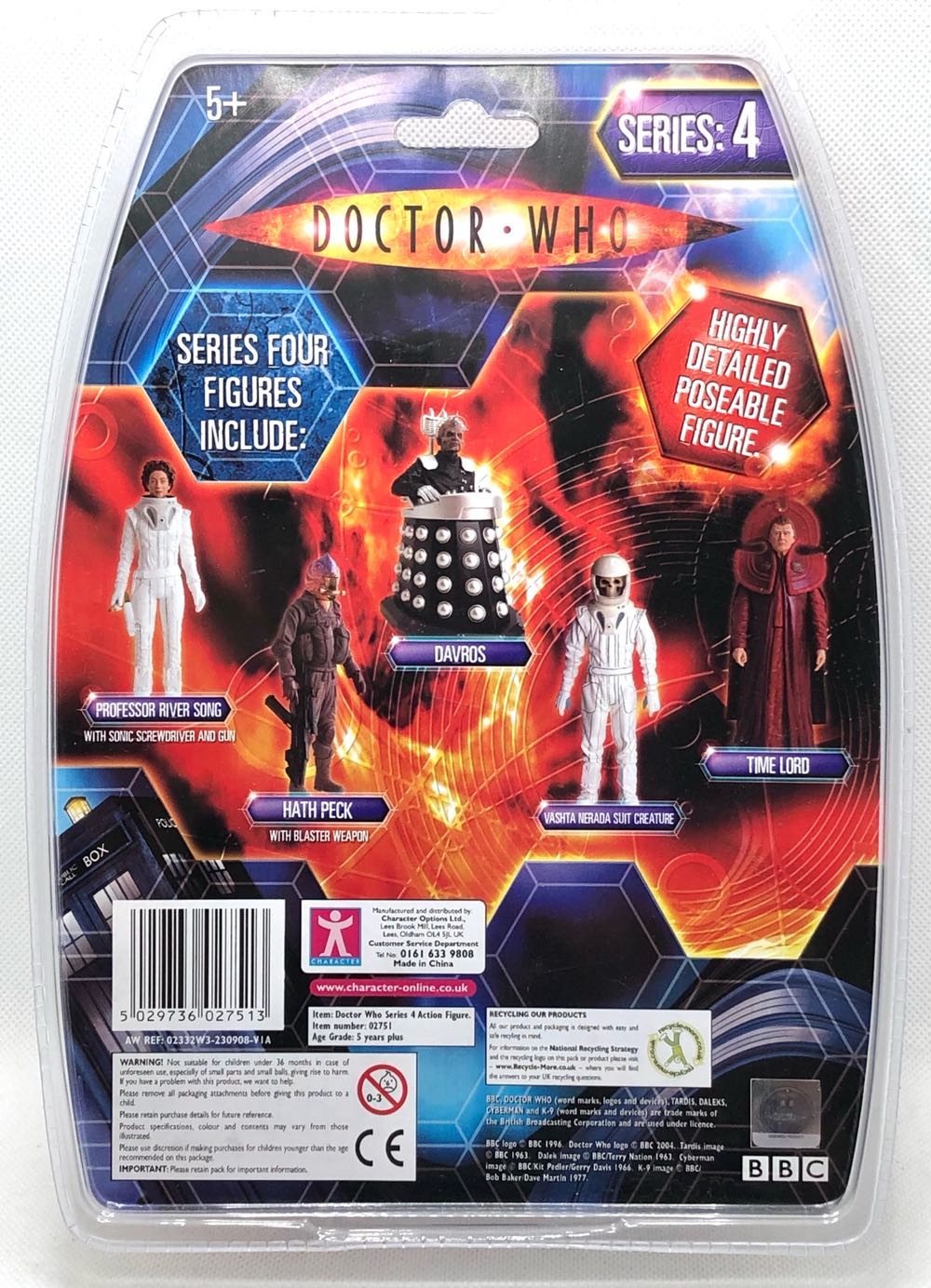 (S4) Hath Peck - Character Options (Doctor Who) (Doctor Who) action figure collectible - Main Image 2