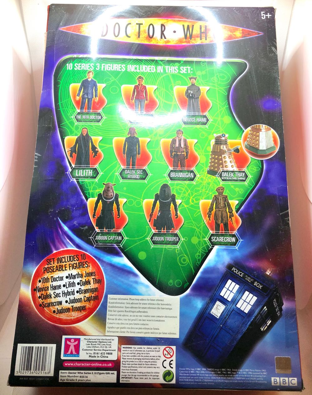 (D) Doctor Who 10 Figure Gift Set - Character Options (Doctor Who) (Doctor Who) action figure collectible [Barcode 5029736025168] - Main Image 2