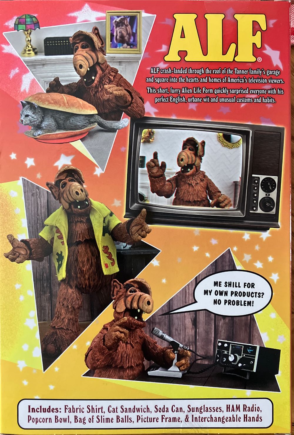 ALF (Ultimate Action Figure) NECA - Neca (Reel Toys) action figure collectible [Barcode 634482451007] - Main Image 2