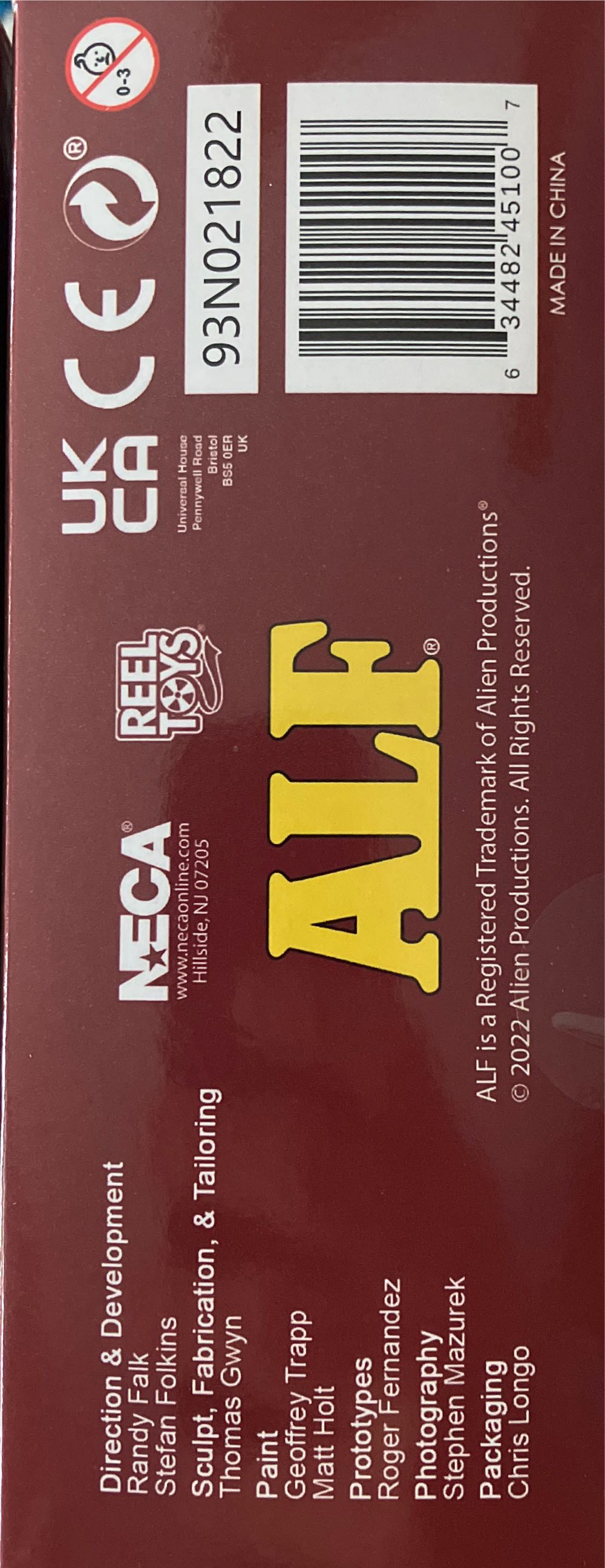 ALF (Ultimate Action Figure) NECA - Neca (Reel Toys) action figure collectible [Barcode 634482451007] - Main Image 4