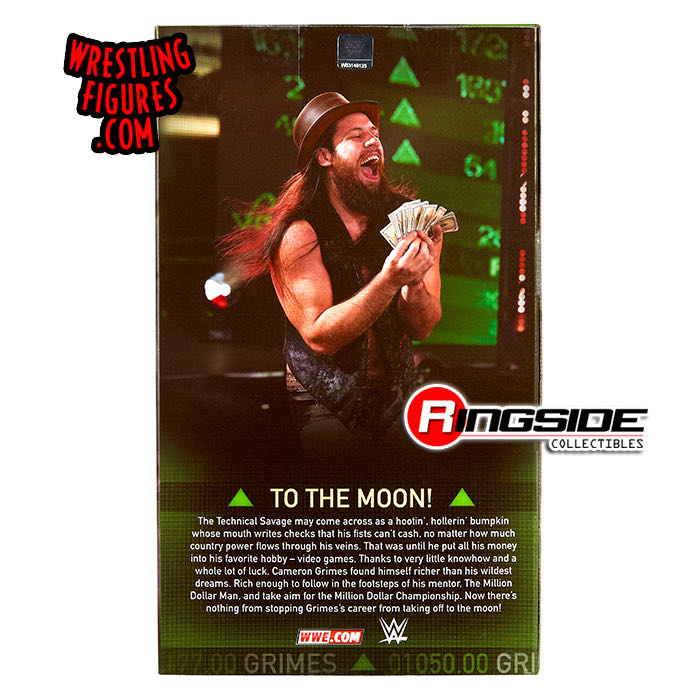 Cameron Grimes - Mattel (WWE Ringside Exclusive) action figure collectible [Barcode 194735027019] - Main Image 2