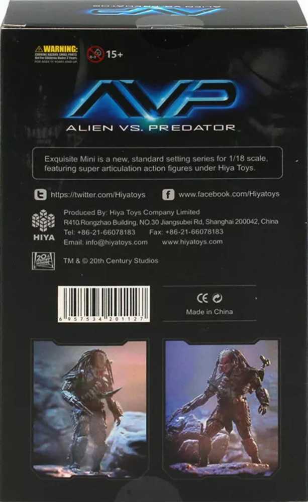 Predator: Scar Predator Final Battle (AvP) - Hiya Toys Limited (Sc-fi, Horror) action figure collectible [Barcode 6957534201127] - Main Image 2