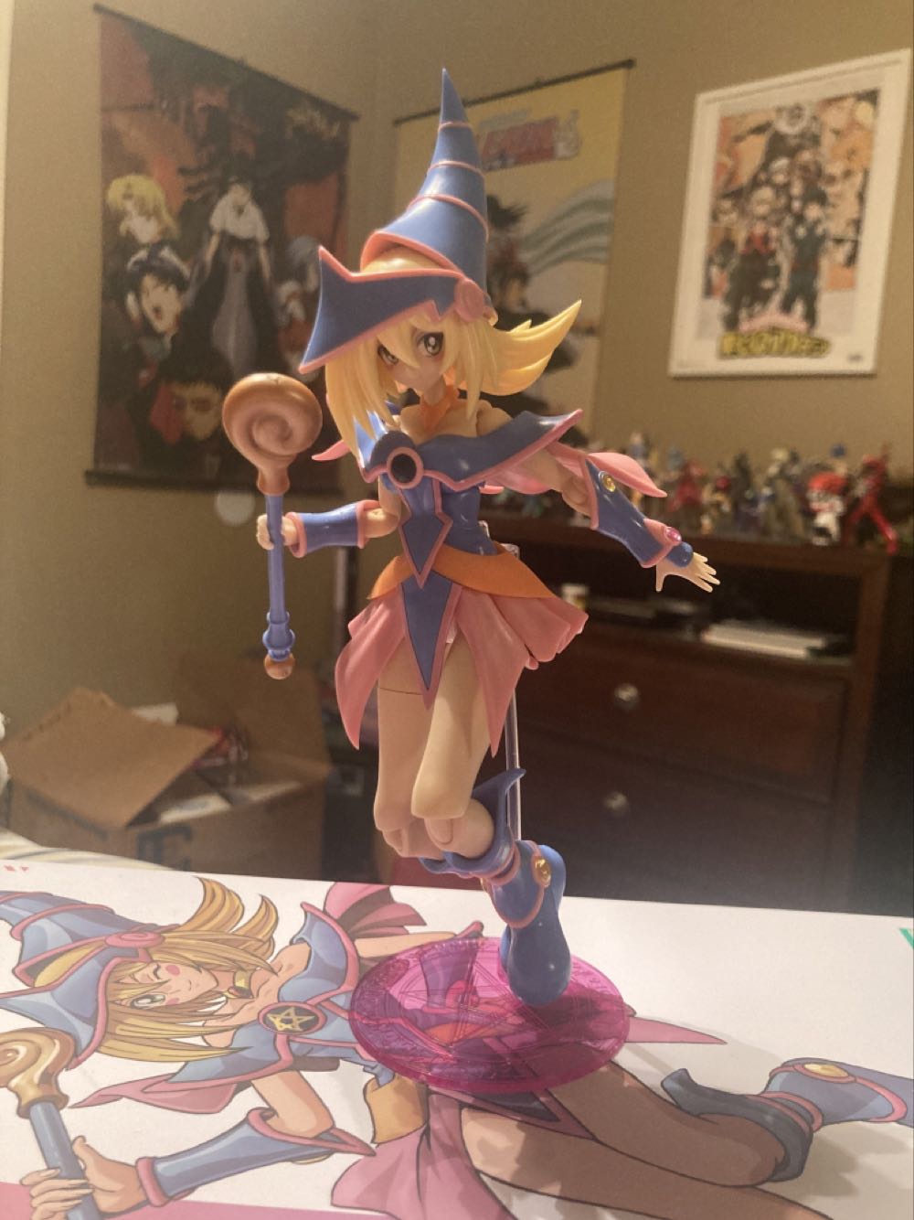 Dark Magician Girl - Kotobukiya (Crossframe Girl) action figure collectible [Barcode 190526021594] - Main Image 2