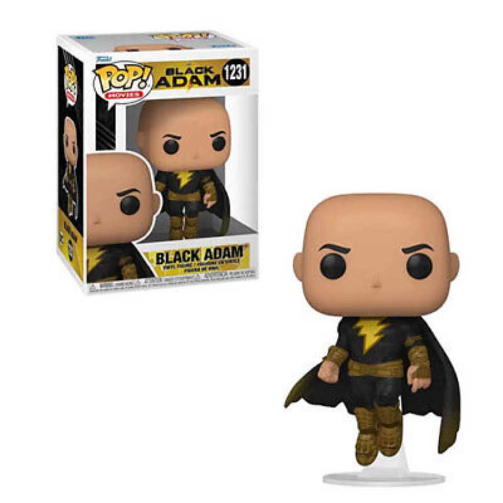 Dc Black Adam: Black Adam With Cape #1231 - Funko (Black Adam) action figure collectible [Barcode 889698641883] - Main Image 4