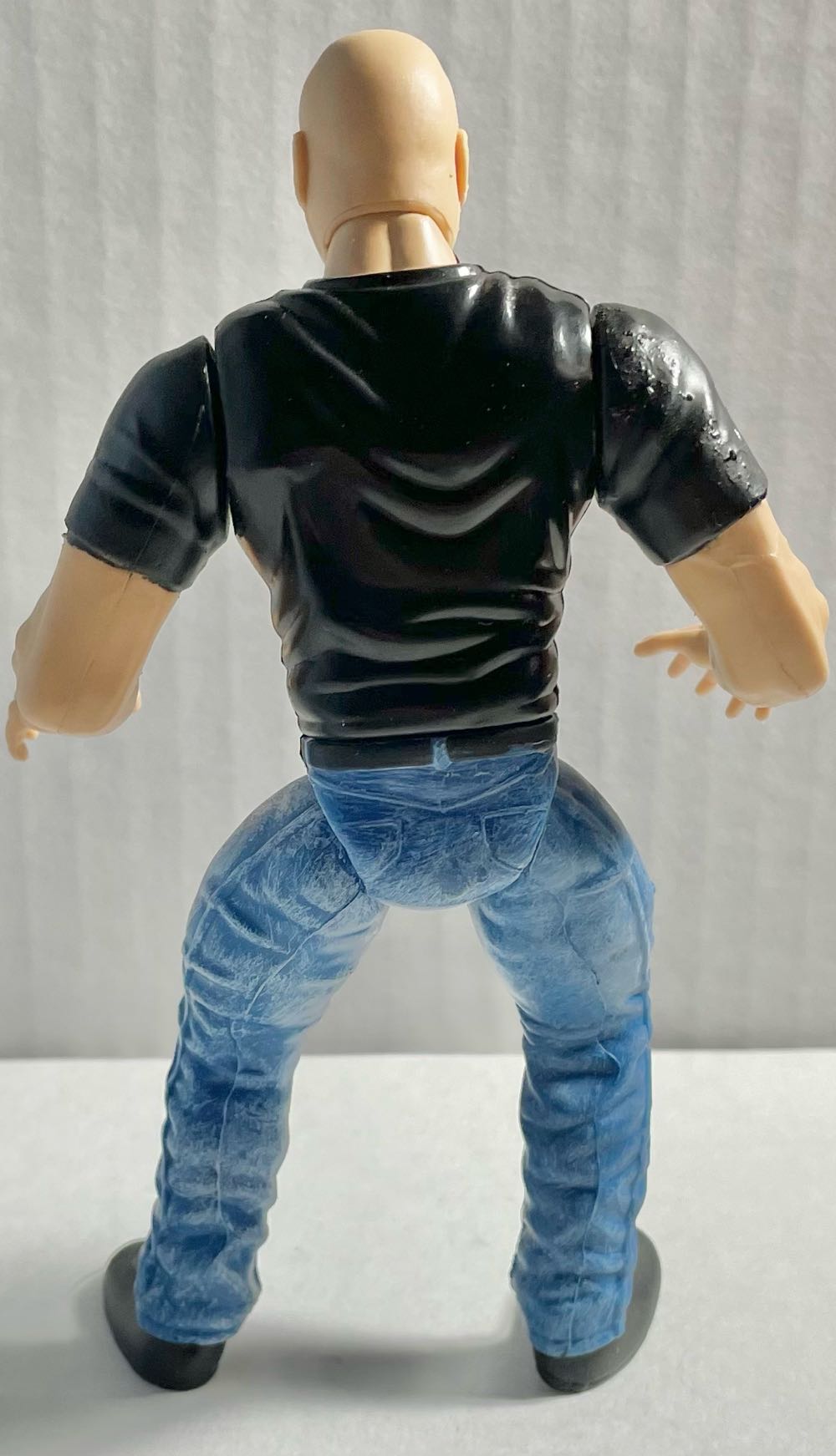 “Stone Cold” Steve Austin - WWF Jakks Pacific BCA (WWF Jakks Pacific Wrestlemania XV KB Toys Exclusive) action figure collectible - Main Image 2