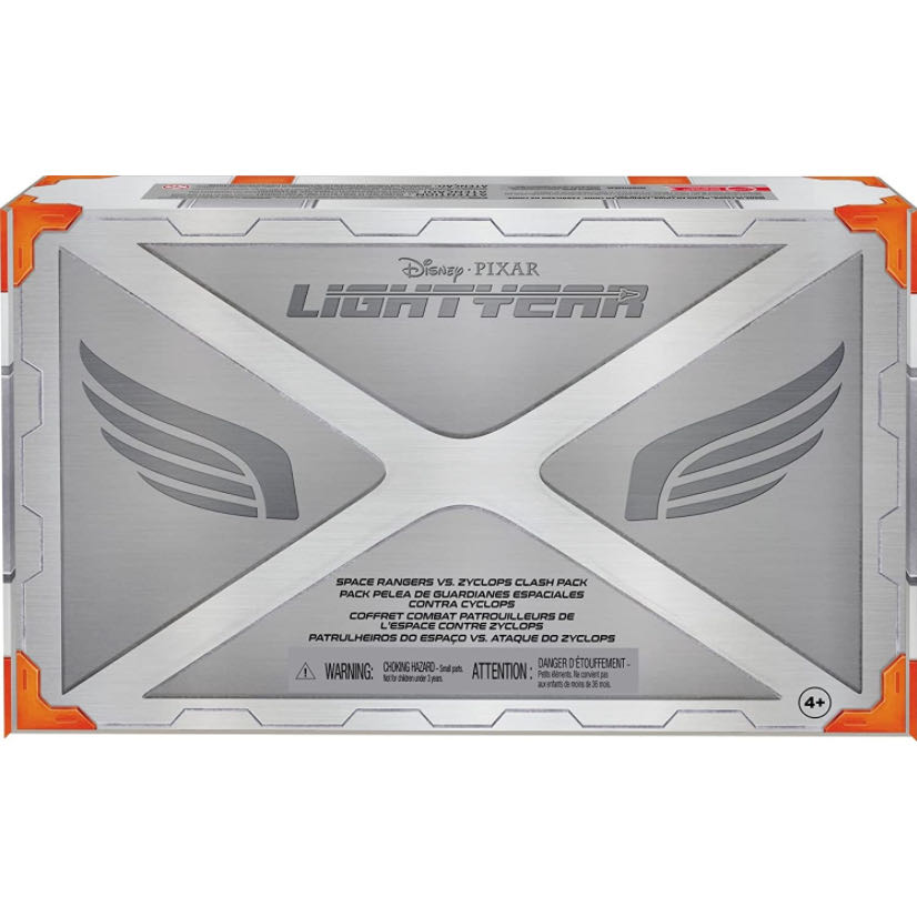 Lightyear 5”: SPACE RANGERS VS. ZYCLOPS CLASH PACK (Amazon Exclusive) - Mattel (Disney•Pixar) action figure collectible [Barcode 194735069040] - Main Image 2