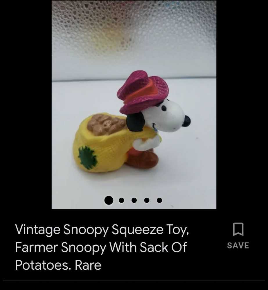 Snoopy 2.5 In  Potato Farmer  - United Feature Syndicate, Inc action figure collectible - Main Image 4