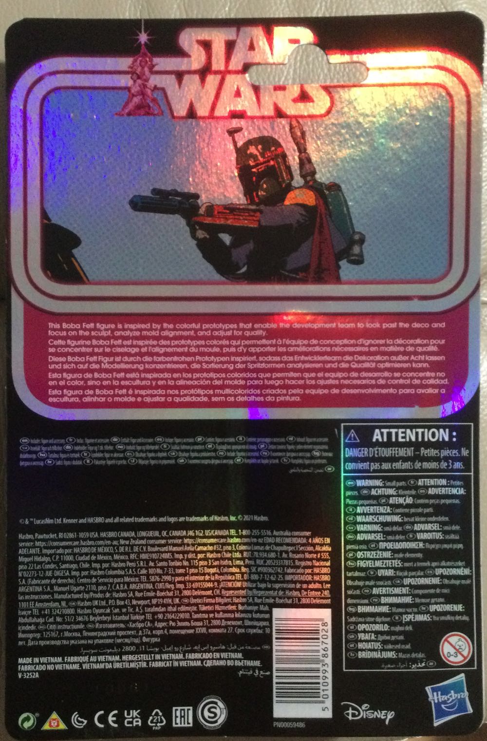 Retro Collection - Prototype - Boba Fett - Disney/ Hasbro action figure collectible - Main Image 2