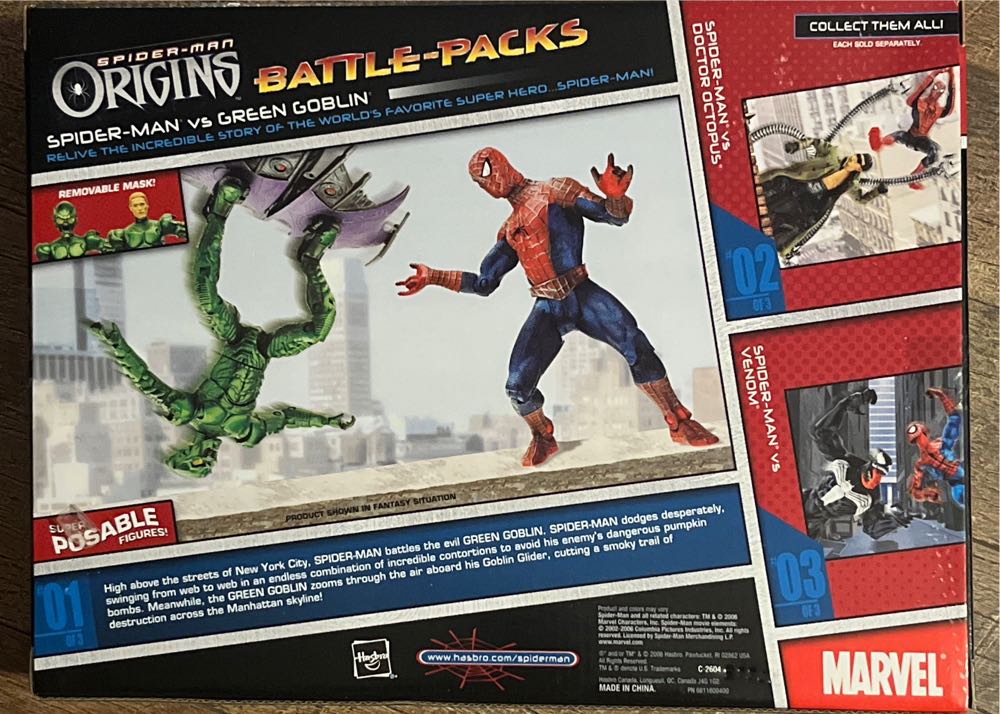 Spider-Man VS Green Goblin - Hasbro (Marvel Legends) action figure collectible [Barcode 653569209829] - Main Image 2