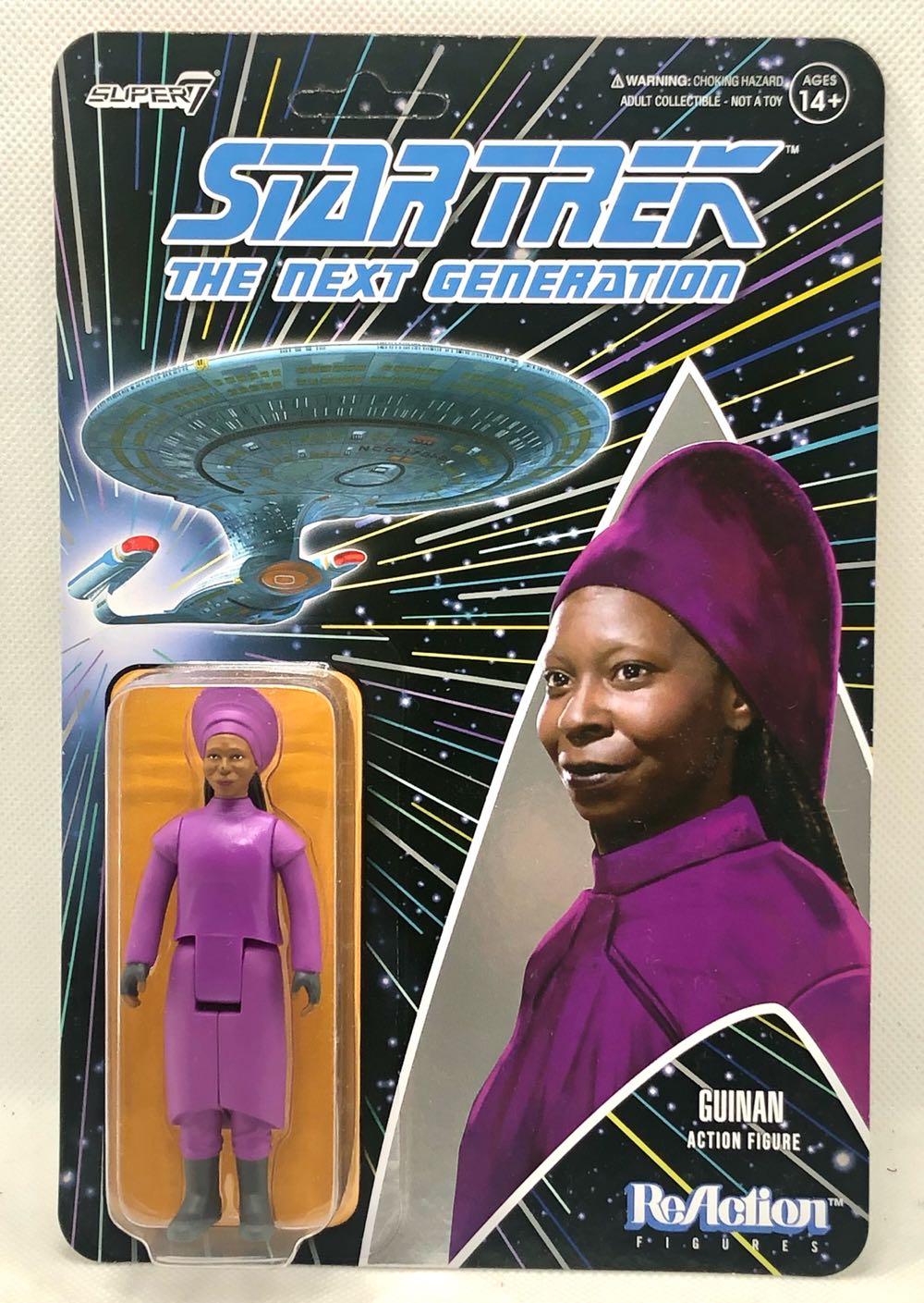 Guinan - Super7 (Star Trek ReAction) (Star Trek) action figure collectible - Main Image 1