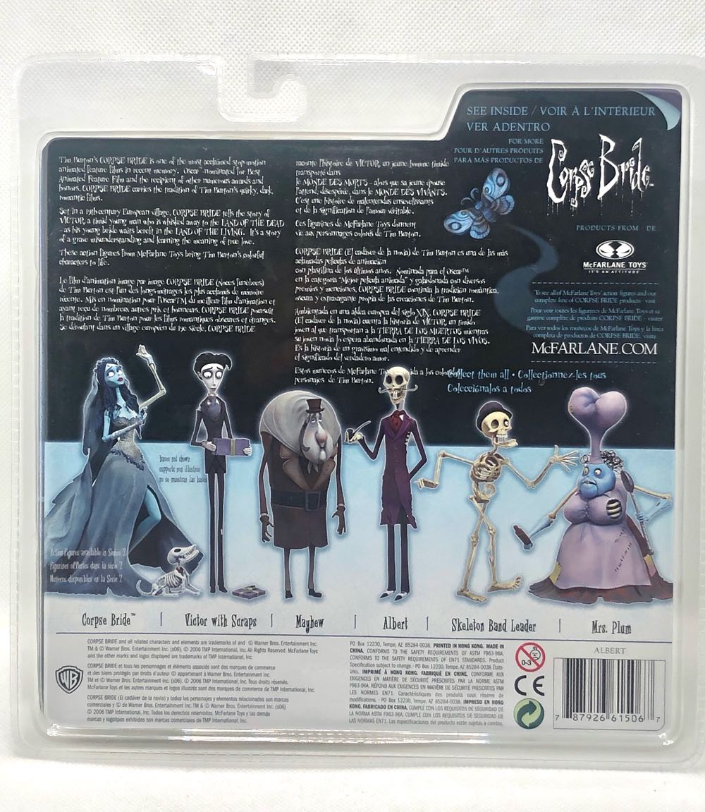 (S2) Albert - McFarlane Toys (Corpse Bride) (Corpse Bride) action figure collectible - Main Image 2