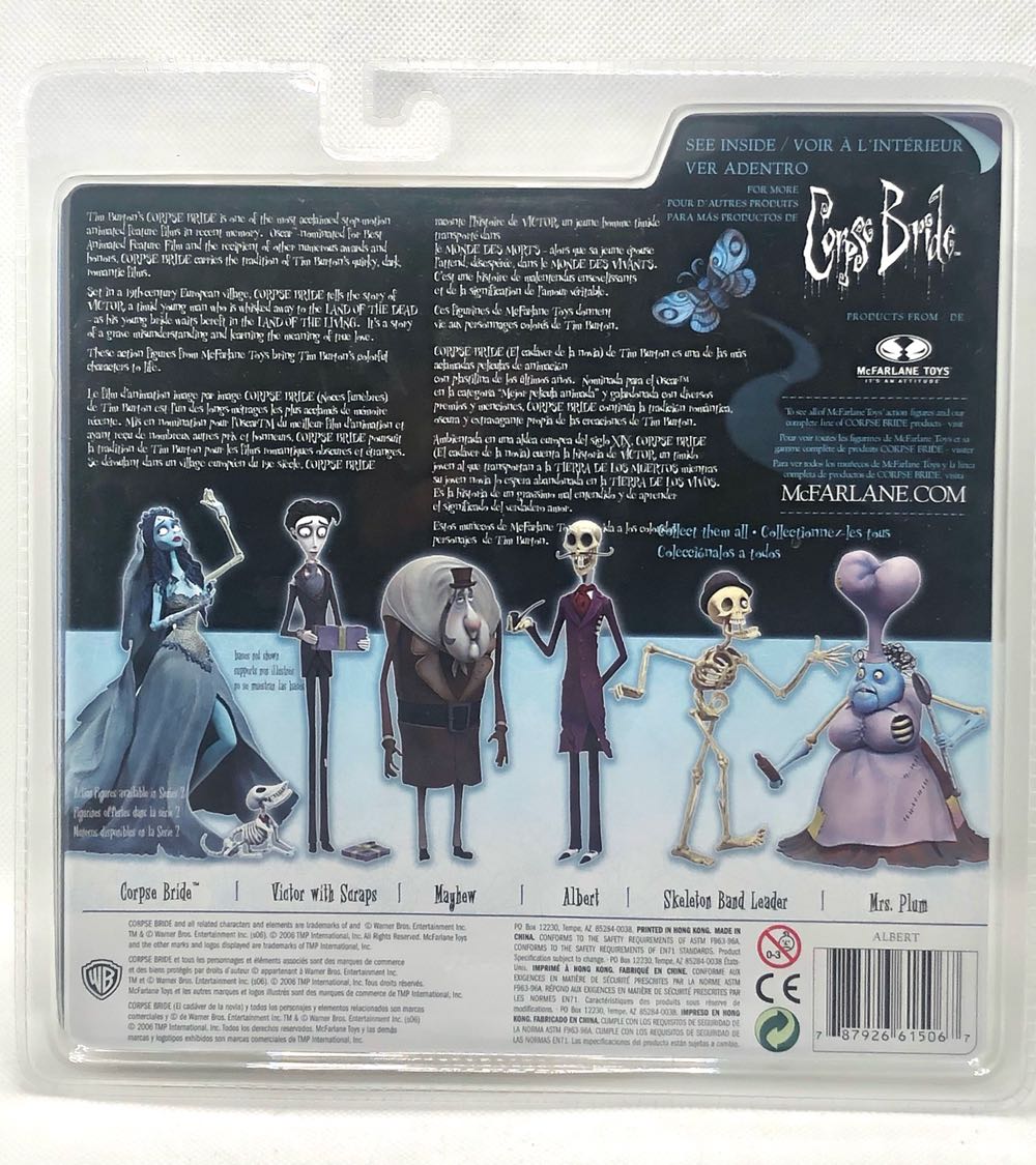 (S2) Skeleton Band Leader - McFarlane Toys (Corpse Bride) (Corpse Bride) action figure collectible - Main Image 2
