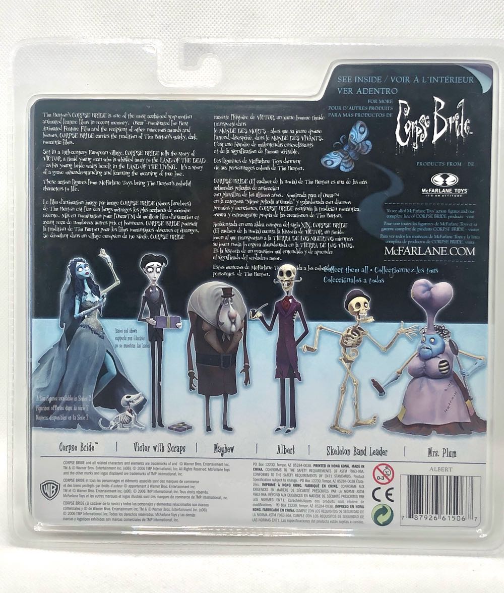 (S2) Mrs. Plum - McFarlane Toys (Corpse Bride) (Corpse Bride) action figure collectible - Main Image 2