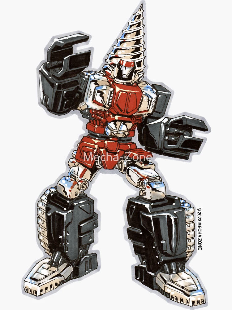 Go-Bots Screw Head Tonka Go-bots Enemy Robot Drill - Tonka (Go-Bots) action figure collectible [Barcode 041469072016] - Main Image 5