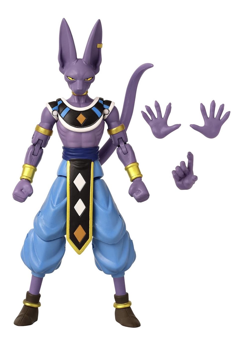 Beerus - Bandai Namco Toys (Dragon Ball Super) action figure collectible [Barcode 045557368944] - Main Image 3