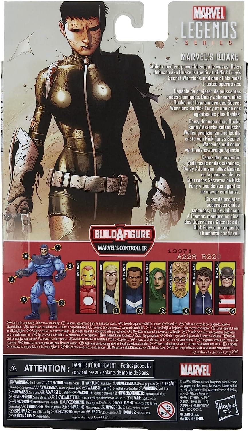 Quake (BAF Controller) - Hasbro Marvel Legends (Marvel Legands) action figure collectible [Barcode 5010993942664] - Main Image 8