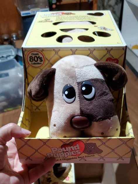 Pound Puppies Classic W3 Light Brown Brown Short Ears  action figure collectible [Barcode 885561381351] - Main Image 2