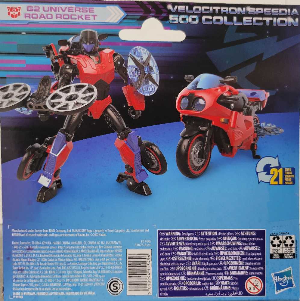 Roadrocket  - Hasbro (Legacy Velocitron Speedia 500 Collection) action figure collectible - Main Image 4