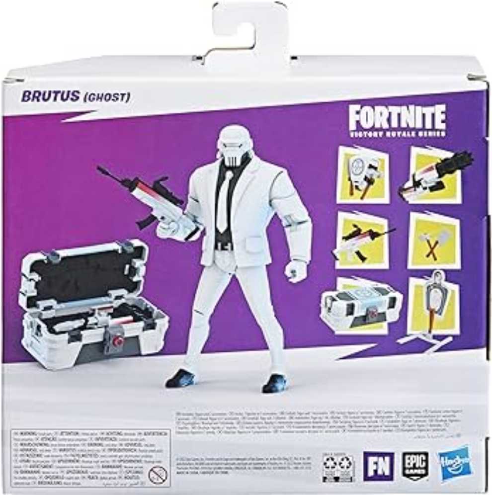 Fortnite: Brutus Ghost Deluxe Pack - Hasbro (Victory Royale Series) action figure collectible [Barcode 5010993981762] - Main Image 2