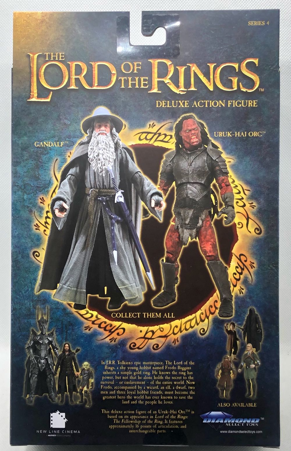 Uruk-Hai Orc - Diamond Select (Lord of the Rings) (Lord Of The Rings) action figure collectible - Main Image 2