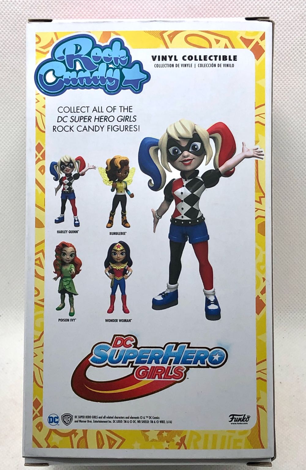 (DC) Harley Quinn (Super Hero Girls) - Funko (Rock Candy) (Rock Candy) action figure collectible - Main Image 2
