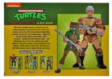 Neca Crooked Ninja Turtle Gang & Rock Soldier 2-Pack - Neca (Teenage Mutant Ninja Turtles) action figure collectible [Barcode 634482542521] - Main Image 2
