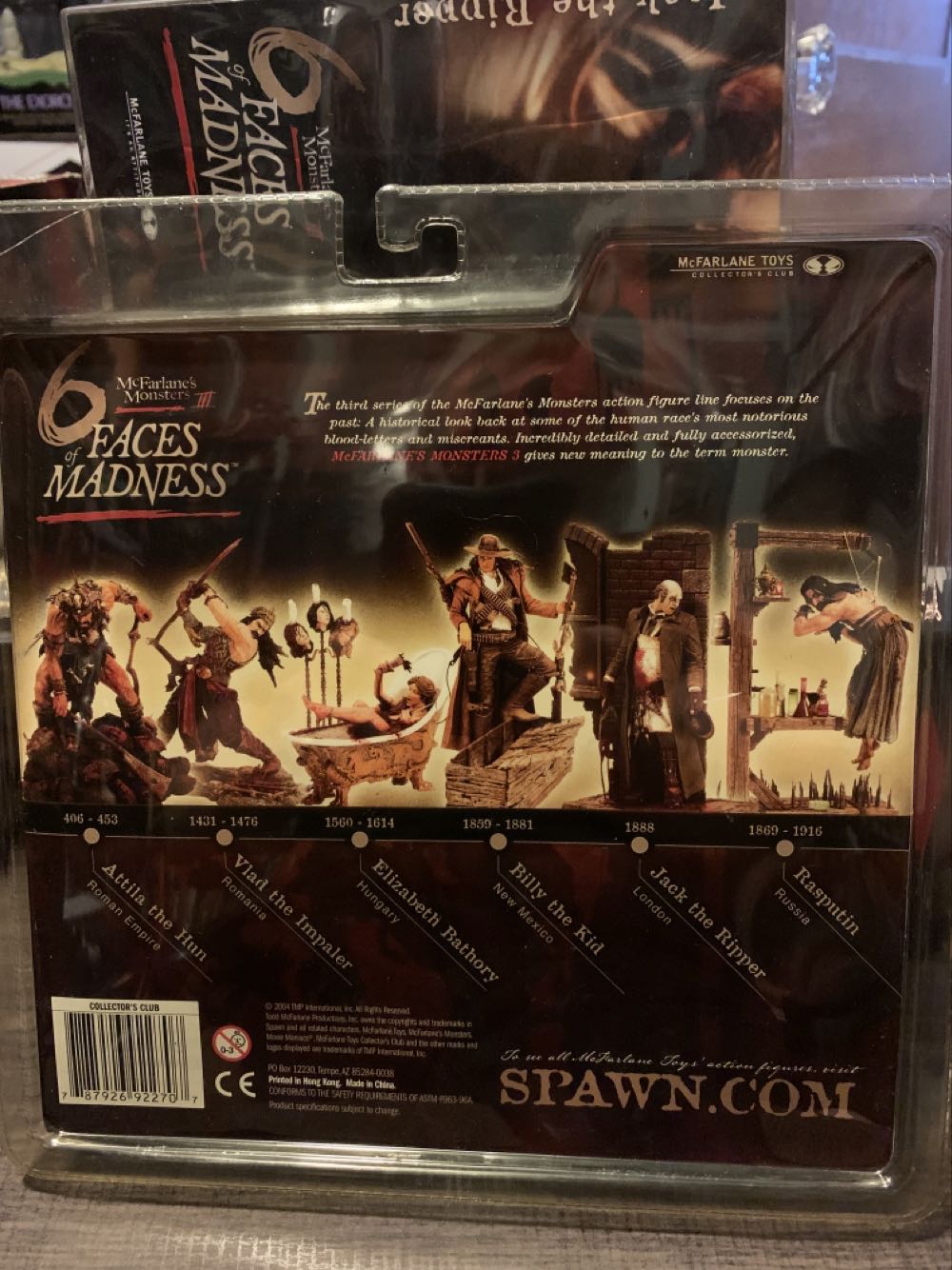Collector´s Club Accessory Pack - McFarlane Toys (6 Faces Of Madness) action figure collectible [Barcode 787926922707] - Main Image 2