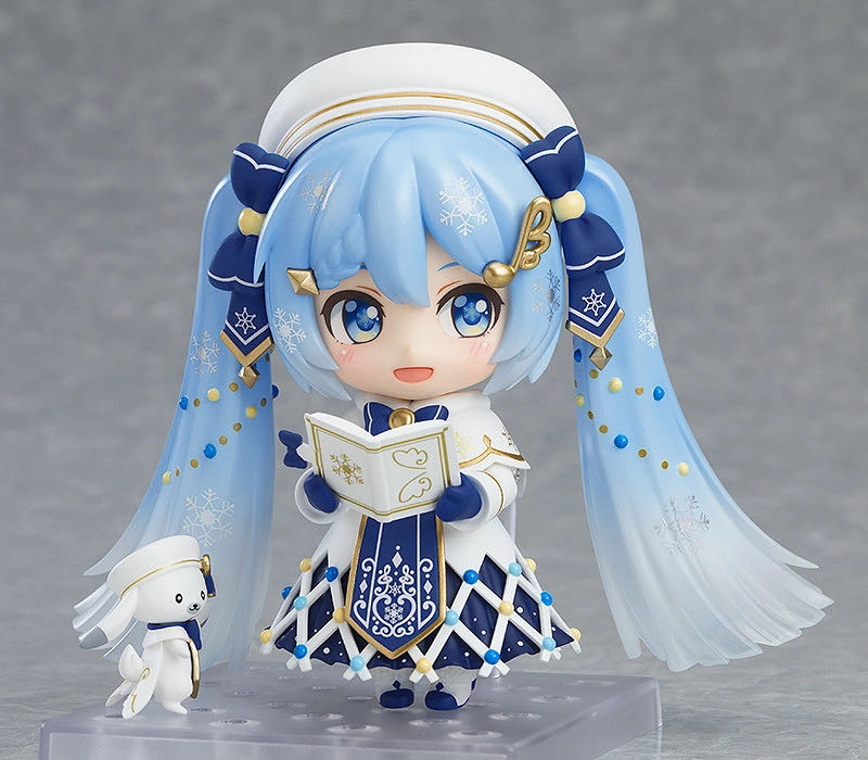 Snow Miku 2021: Glowing Snow Ver. - Good Smile Company (Nendoroid) action figure collectible [Barcode 4580590122635] - Main Image 2
