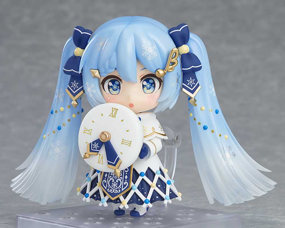 Snow Miku 2021: Glowing Snow Ver. - Good Smile Company (Nendoroid) action figure collectible [Barcode 4580590122635] - Main Image 3