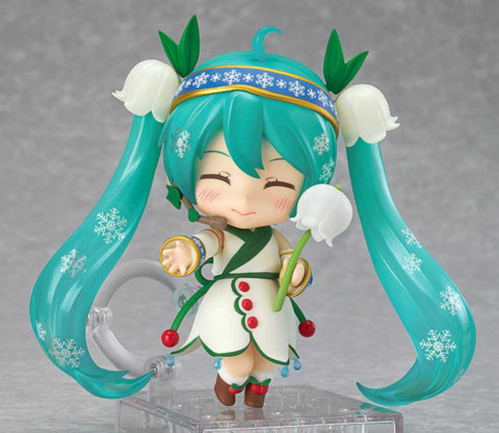 Snow Miku 2015: Snow Bell Ver. - Good Smile Company action figure collectible [Barcode 4571368445513] - Main Image 4