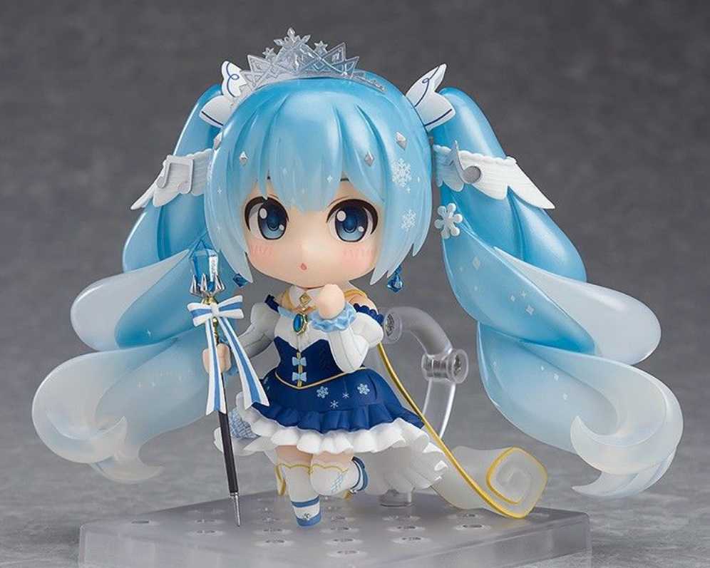 Snow Miku 2019: Snow Princess Ver. - Good Smile Company (Nendoroid) action figure collectible [Barcode 4580416906760] - Main Image 2